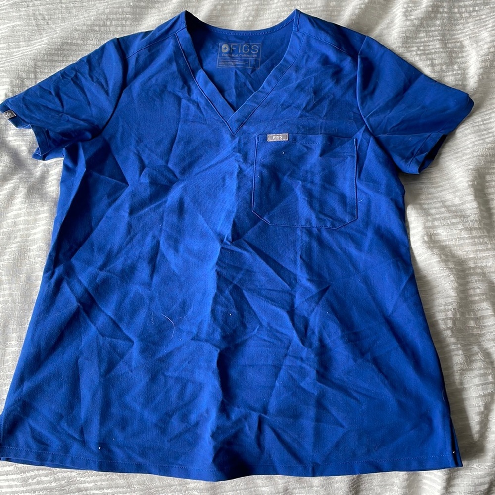 Figs Catarina Limited edition Winning blue colors scrub top